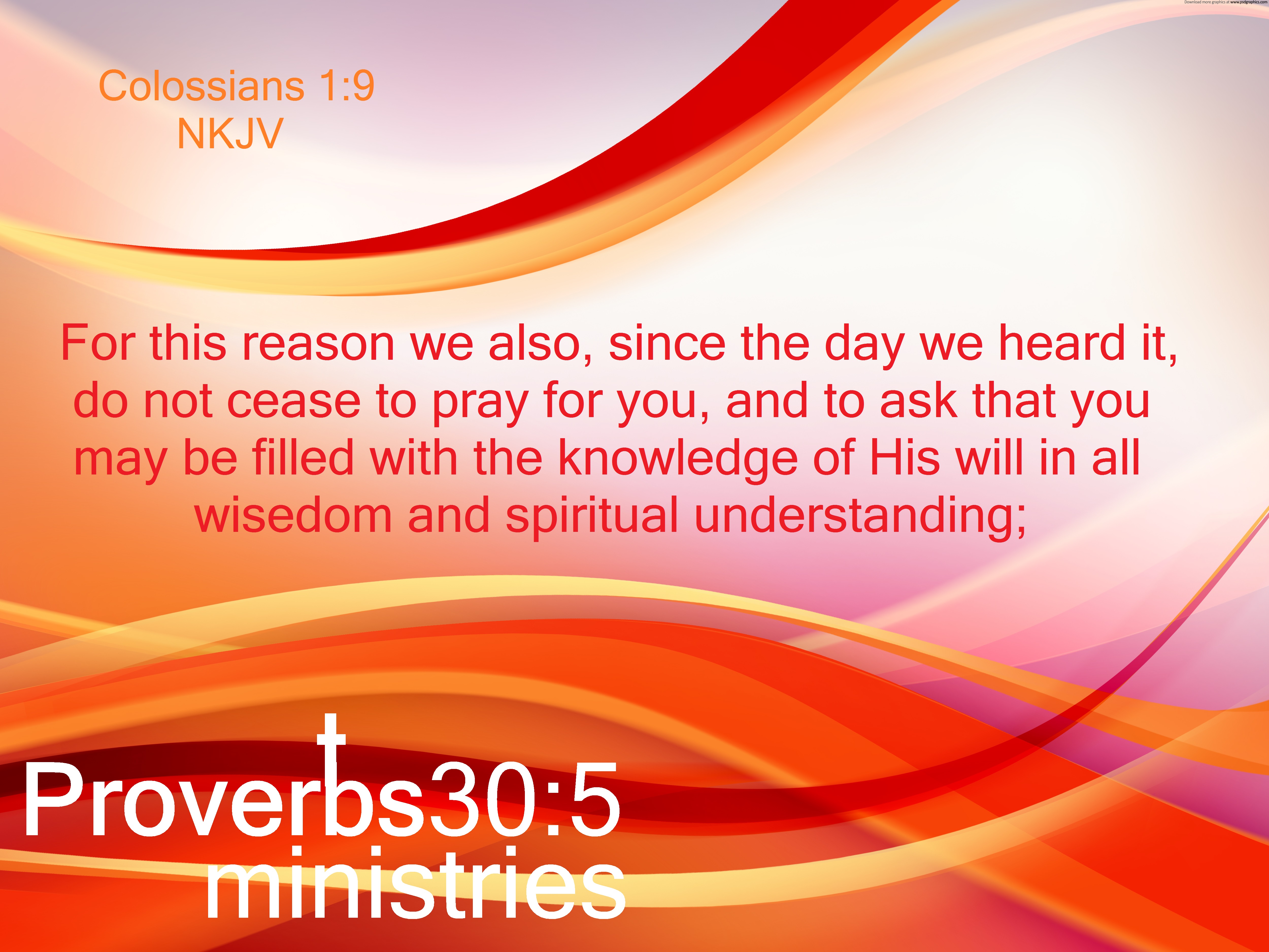 Proverbs30 5 ministries